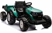 Akuga traktor Lean Cars HC-306, 24V, tume roheline
