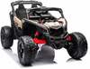 Akuga auto lastele Lean Cars DK-CA003 RS khaki