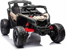 Akuga auto lastele Lean Cars DK-CA003 RS khaki