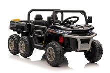 Kahekohaline laste elektriauto Lean Toys XMX623B 24V, must