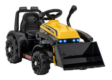 Laste elektriline ekskavaator-traktor Ramiz G320, kollane