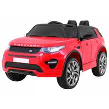 Laste elektriauto Land Rover Discovery, punane