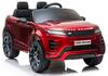 Kahekohaline laste elektriauto Lean Toys Range Rover Evoque, punane