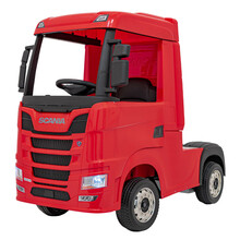 Laste elektriauto Ramiz Scania R-SERIE, punane
