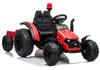 Laste elektriline traktor Lean Cars HZB-200 haagisega, punane