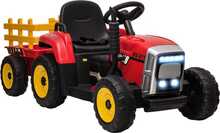 Elektriline lastetraktor Homcom, punane/must