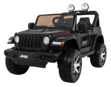Laste elektriauto Ramiz Jeep Wrangler Rubicon, must