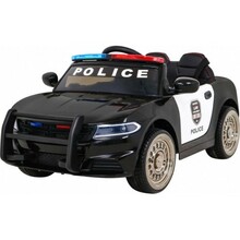Laste elektriauto Ramiz Super-Police, must