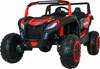 Elektriauto Ramiz Buggy ATV Racing 4x4, punane