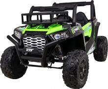Laste elektriline buggy Ramiz UTV, roheline