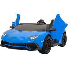 Laste elektriauto Lamborghini Aventador SV Strong, sinine