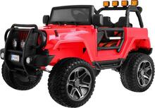 Laste elektriauto Ramiz Jeep Monster 4 x 4, punane