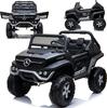Elektriauto lastele Lean Cars Mercedes Unimog 4x4, must