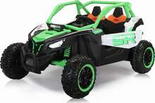 Laste elektriline buggy Ramiz SR SUPER 66, roheline