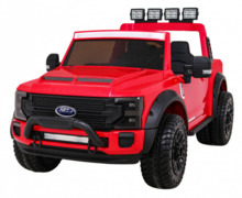 Laste elektriauto Ramiz Ford Super Duty, punane