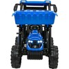 Laste elektriline traktor Ramiz MEGA D68 haagisega, sinine