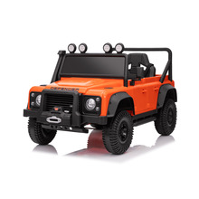 Laste elektriauto 4IQ Land Rover Defender HATIS, oranž