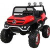 Laste elektriauto Ramiz Mercedes BENZ UNIMOG, punane