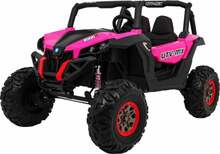 Kahekohaline elektriauto lastele Buggy SuperStar 4x4, roosa