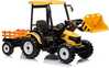 Akuga traktor Lean Cars Hercules 24V, kollane