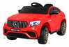 Laste elektriauto Mercedes Benz GLC63S, punane