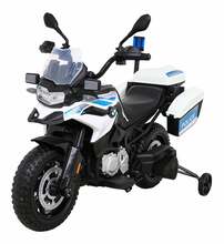 Laste elektrimootorratas BMW F850 GS, politsei