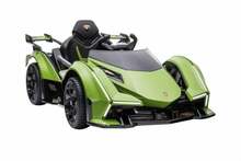 Laste elektriauto Lean Cars Lamborghini GT HL528, roheline