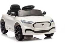 Laste elektriauto Lean Cars Ford Mustang Mach-E, valge, 24V