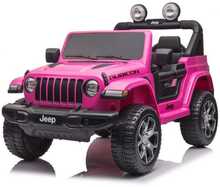 Laste elektriauto Lean Cars Jeep Wrangler Rubicon DK-JWR555, roosa
