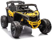 Akuga bagiauto Lean Cars CAN-AM 4x4 800W, kollane