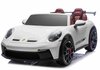 Kahekohaline laste elektriauto Ramiz Porsche 911 GT3 STRONG MP4, valge