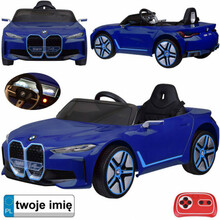 Laste elektriauto Jokomisiada BMW i4, sinine