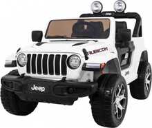 Laste elektriauto Ramiz Jeep Wrangler Rubicon, valge