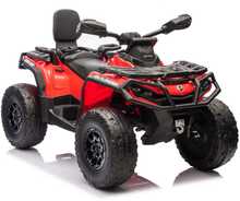 Laste elektriline ATV Lean Cars Can Am Outlander 4x4 DK-CA005, punane