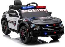Elektriauto lastele Lean Cars Dodge Charger Police, must