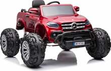 Laste elektriauto Lean Cars Mercedes DK-MT950, punane lakitud
