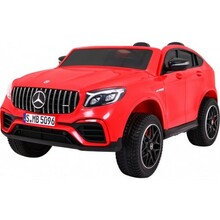 Laste elektriauto Ramiz Mercedes GLC 63S, punane