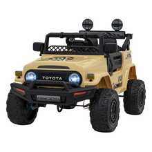 Laste elektriauto Ramiz Toyota FJ Cruiser, beež