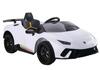 Elektriauto lastele Lean Cars Lamborghini Huracan, valge