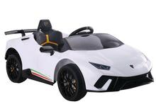 Elektriauto lastele Lean Cars Lamborghini Huracan, valge
