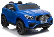 Lastel elektriauto Lean Toys Mercedes GLC 63S, sinine lakitud