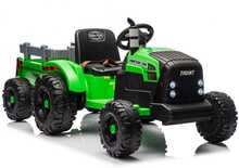 Akuga traktor Lean Cars CH9959B, roheline, 24 V