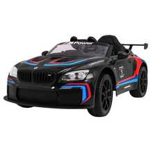 Laste elektriauto BMW M6 GT3, must