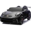 Kahekohaline laste elektriauto Bburago Porsche 911 GT3 STRONG MP4, must