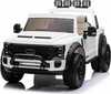 Laste elektriauto Ramiz Ford Super Duty, valge