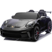 Kahekohaline laste elektriauto Bburago Porsche 911 GT3 STRONG MP4, must