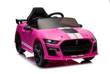 Elektriauto Lean Cars Ford Mustang GT500 Shelby, roosa