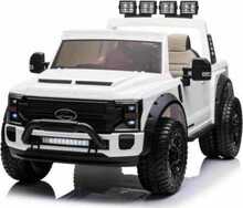Laste elektriauto Ramiz Ford Super Duty, valge