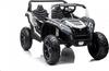 Kahekohaline elektriauto lastele Lean Toys Buggy A032, valge