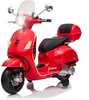 Elektriline mootorratas lastele Milly Mally Vespa GTS Super, punane